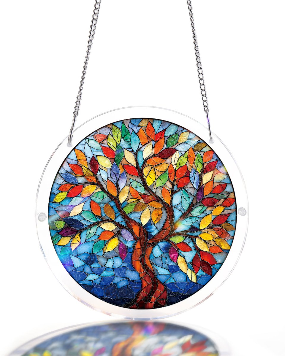 Tree of Radiant Glass - Acrylic Window Suncatcher