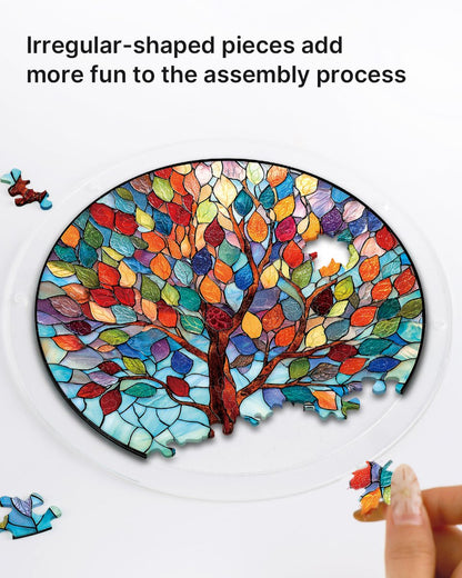Vivid Tree of Life - Acrylic Window Suncatcher