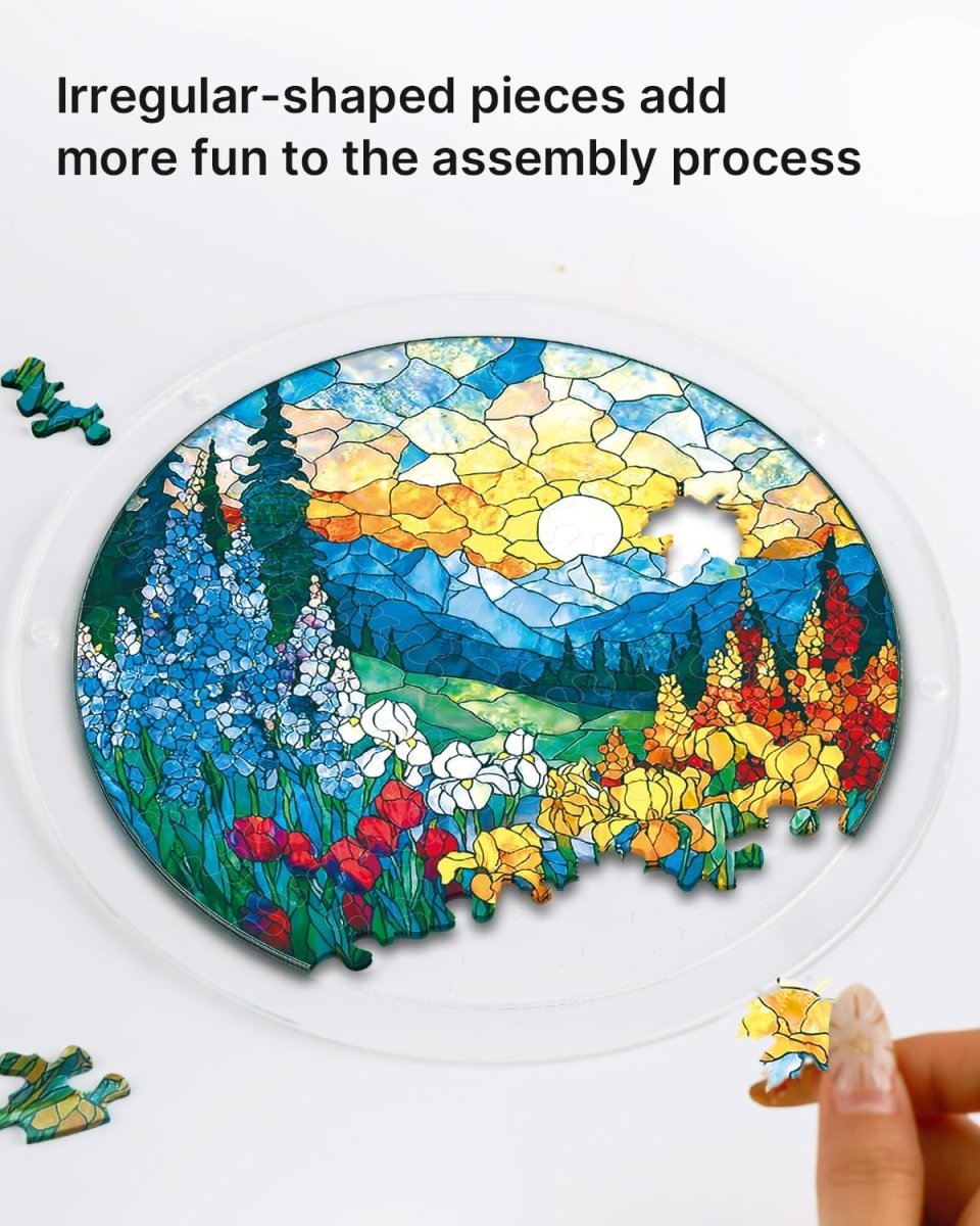 Dawn Blossom Sea - Acrylic Window Suncatcher