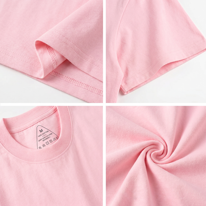 Good Things Are Coming Your Way Print Crew Neck Cotton Tee