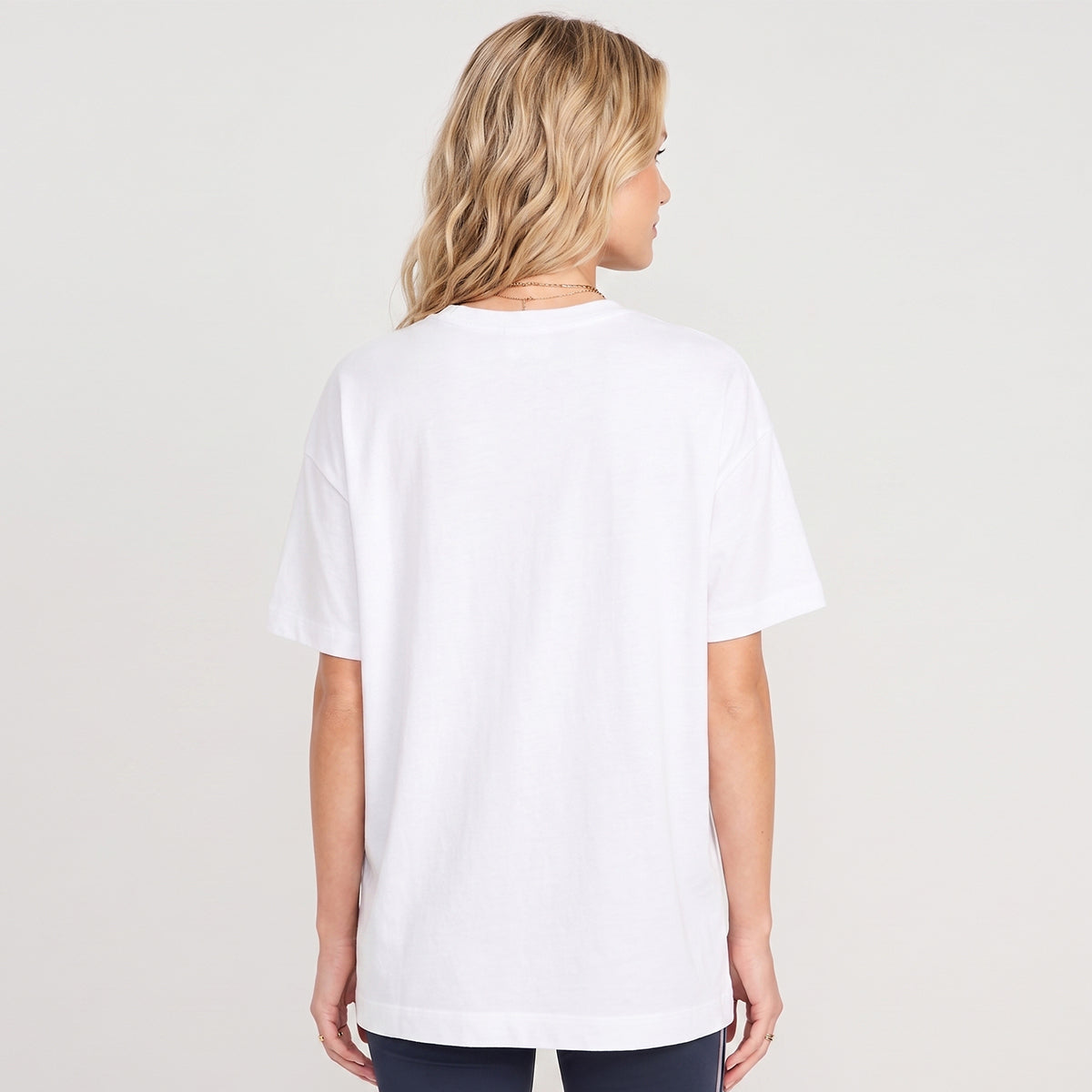 Seas the Moment Print Crew Neck Cotton Tee