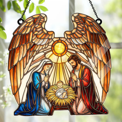 Holy Family - Window Hanging Suncatcher