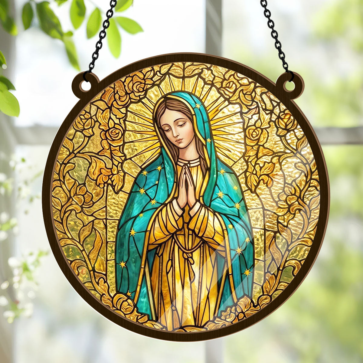 Sacred Virgin Mary - Window Hanging Suncatcher