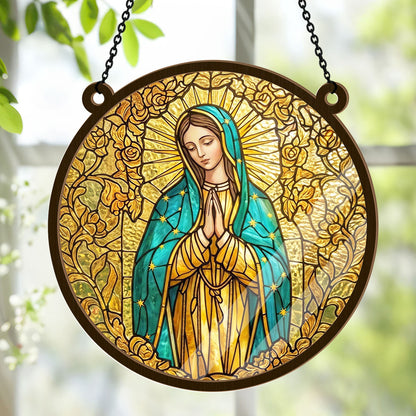 Sacred Virgin Mary - Window Hanging Suncatcher