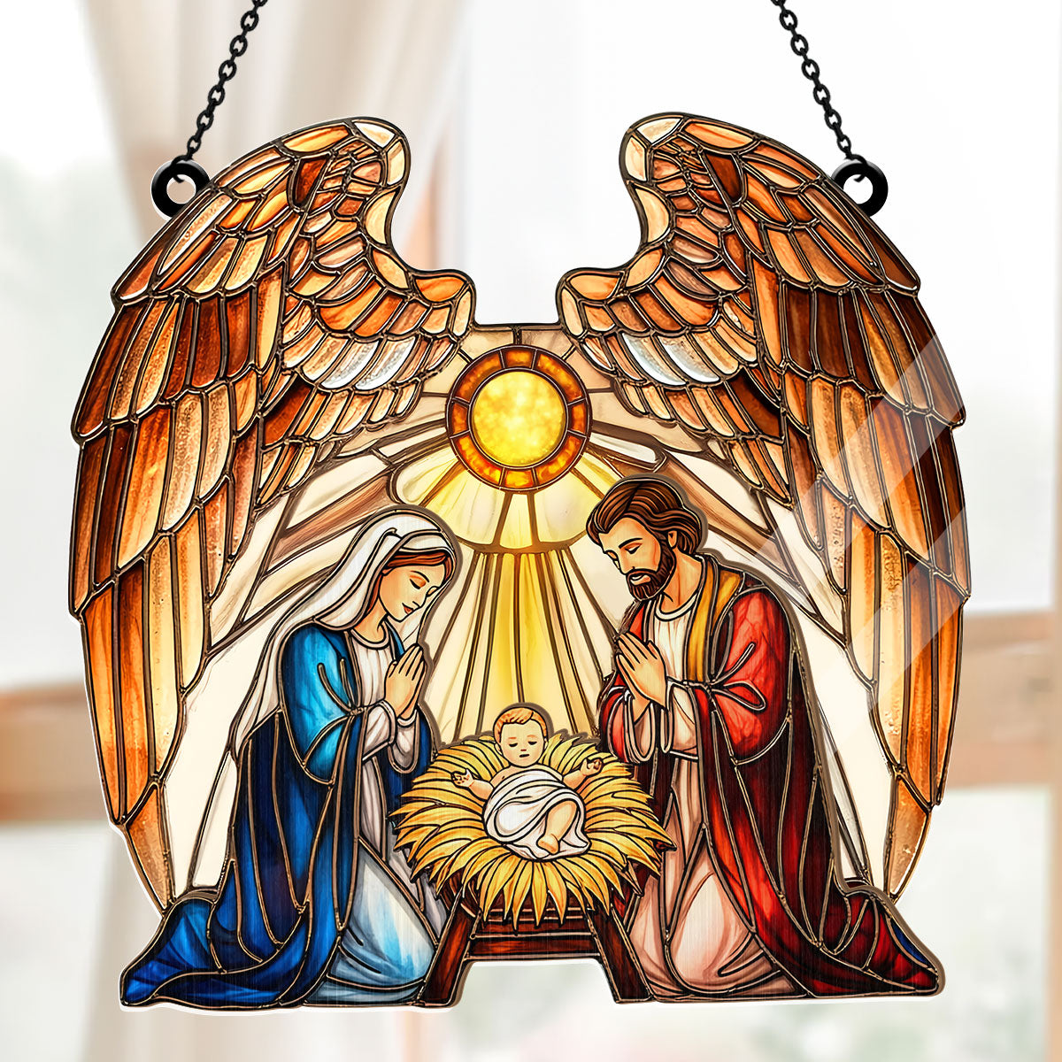 Holy Family - Window Hanging Suncatcher