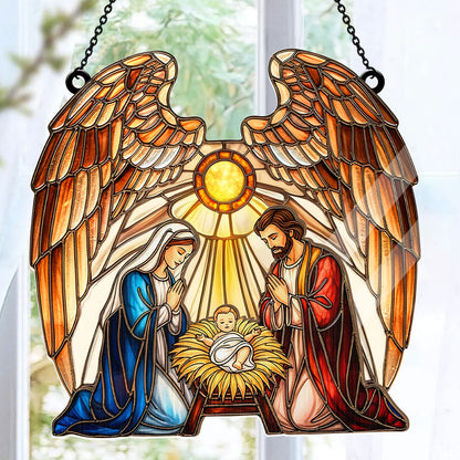 Holy Family - Window Hanging Suncatcher