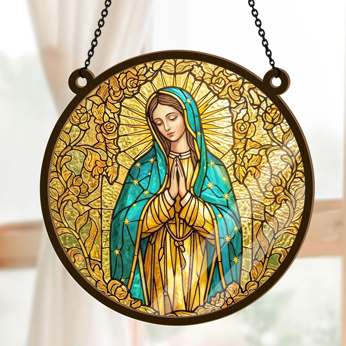 Sacred Virgin Mary - Window Hanging Suncatcher