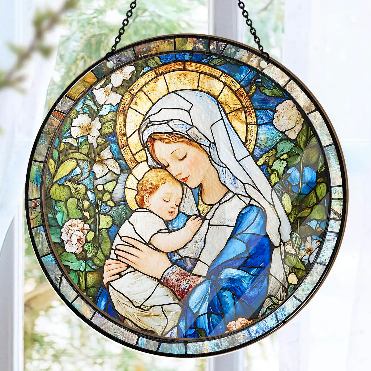 Virgin Mary - Window Hanging Suncatcher