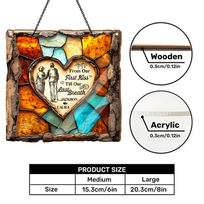 Rooted In Love - Personalized Window Hanging Suncatcher